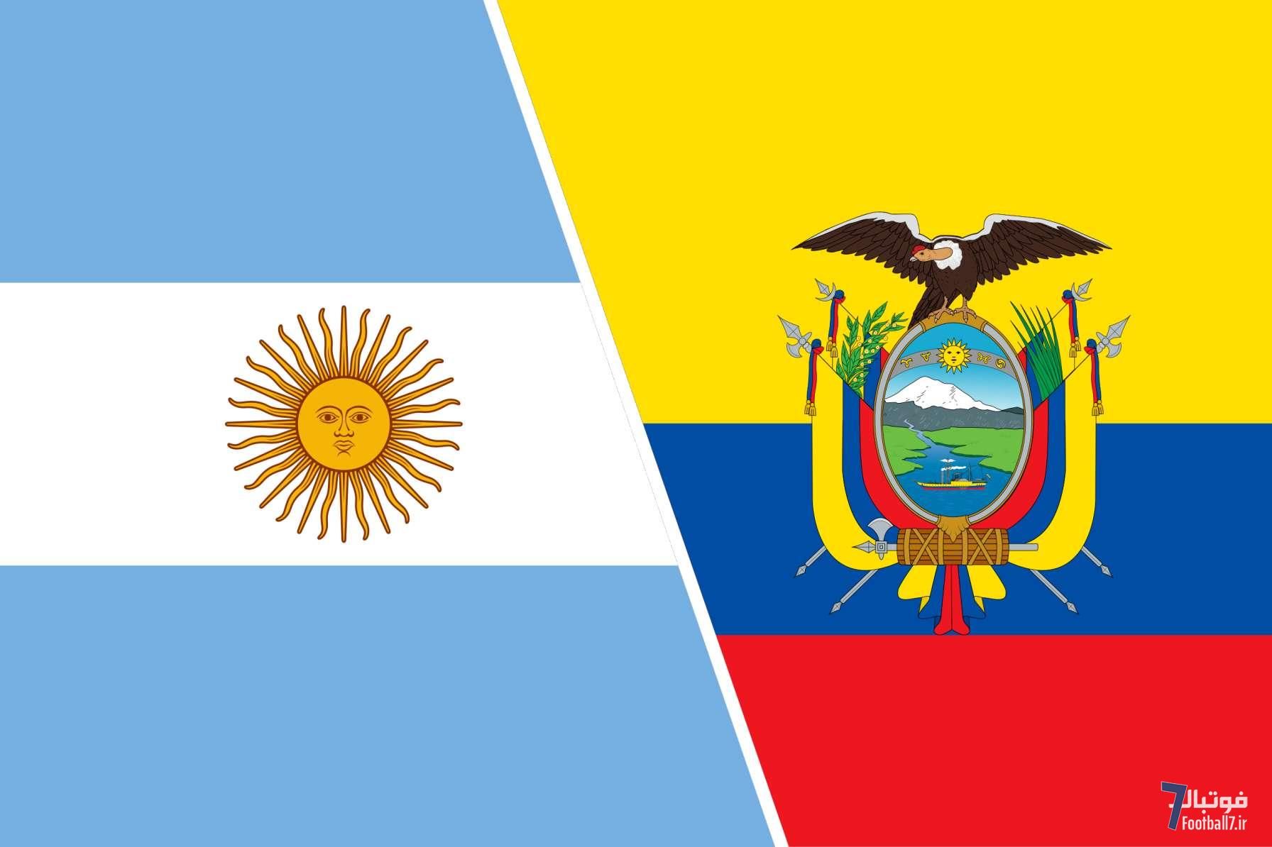 پیش‌بازی و ترکیب احتمالی اکوادور–آرژانتین؛ مقدماتی جام جهانی 2026