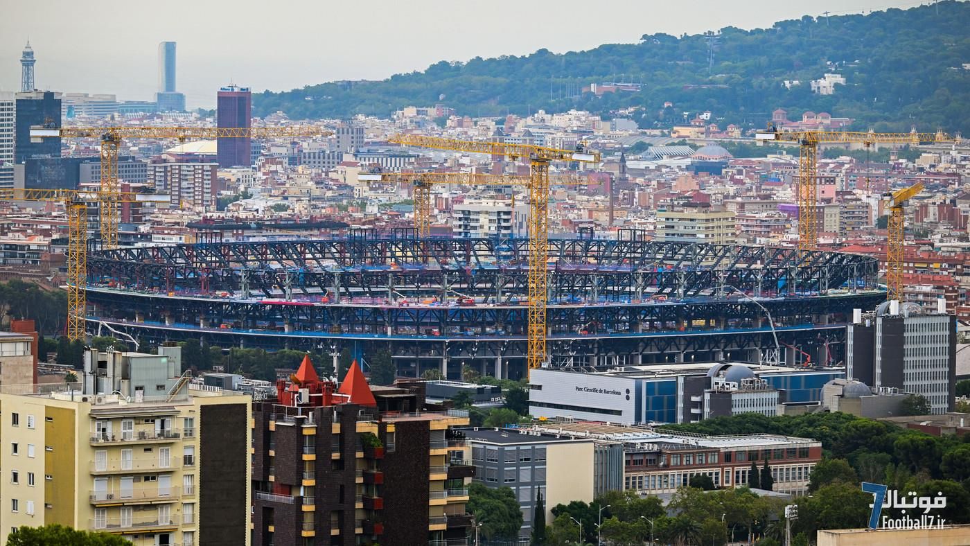کمپ نو و معمای بازگشت بارسلونا: تأخیر در افتتاح و نگرانی‌های لیگ قهرمانان اروپا