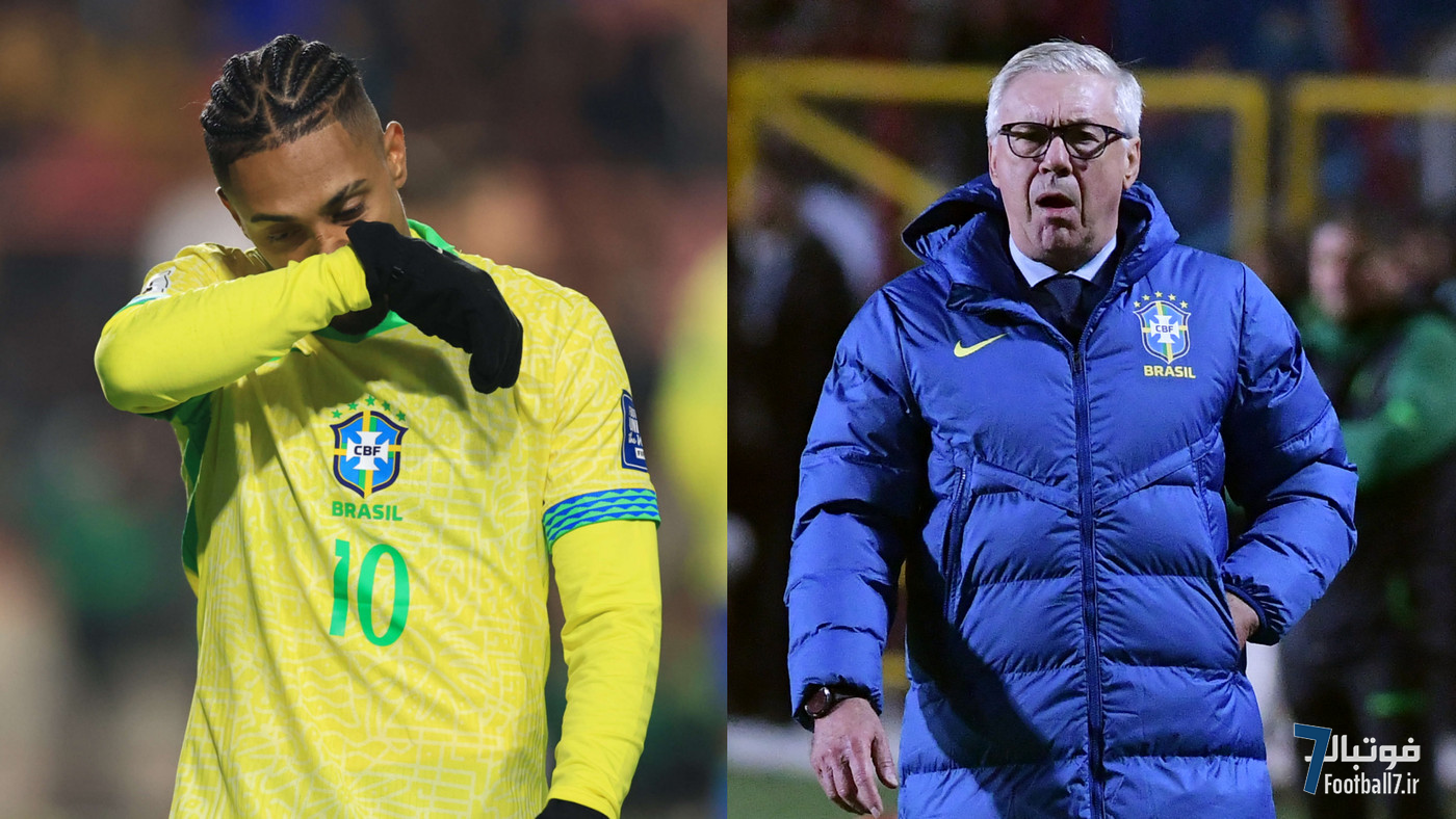 عصبانیت شدید رافینیا از کارلو آنچلوتی: ستاره بارسلونا در ارتفاع 4150 متری بولیوی به میدان رفت!