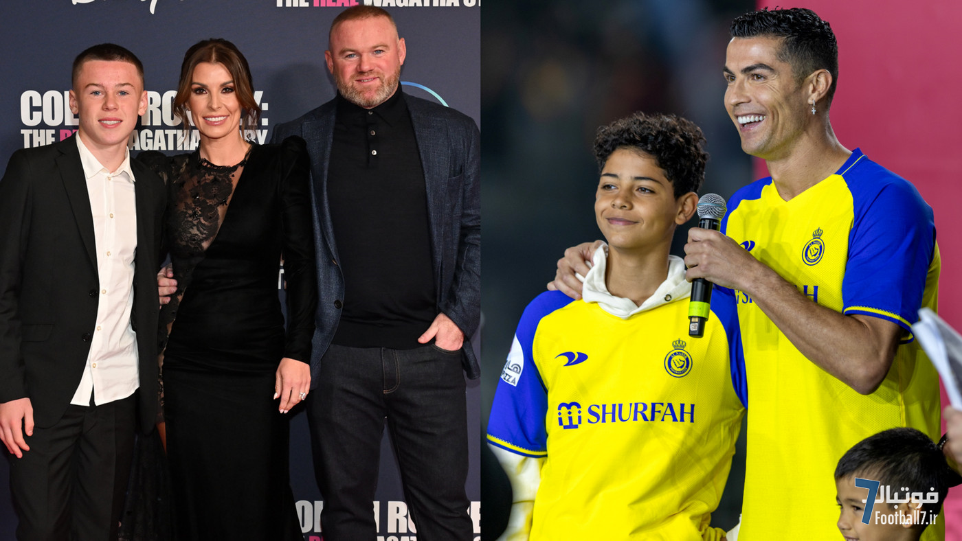 وین رونی فاش کرد: فشار مضاعف بر کای رونی و کریستیانو رونالدو جونیور در آکادمی منچستریونایتد