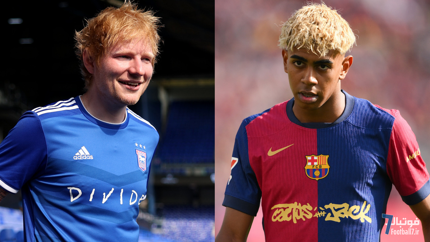 اد شیران در پیراهن بارسلونا: همکاری غافلگیرکننده برای ال‌کلاسیکو با رئال مادرید و اسپاتیفای