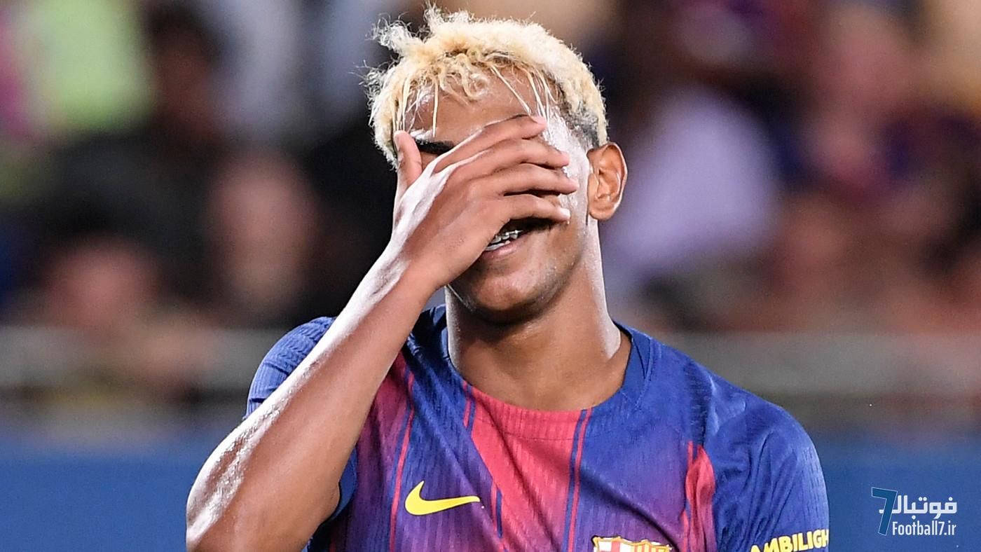 شوک به بارسلونا: مصدومیت لامین یامال و خشم هانسی فلیک از تیم ملی اسپانیا