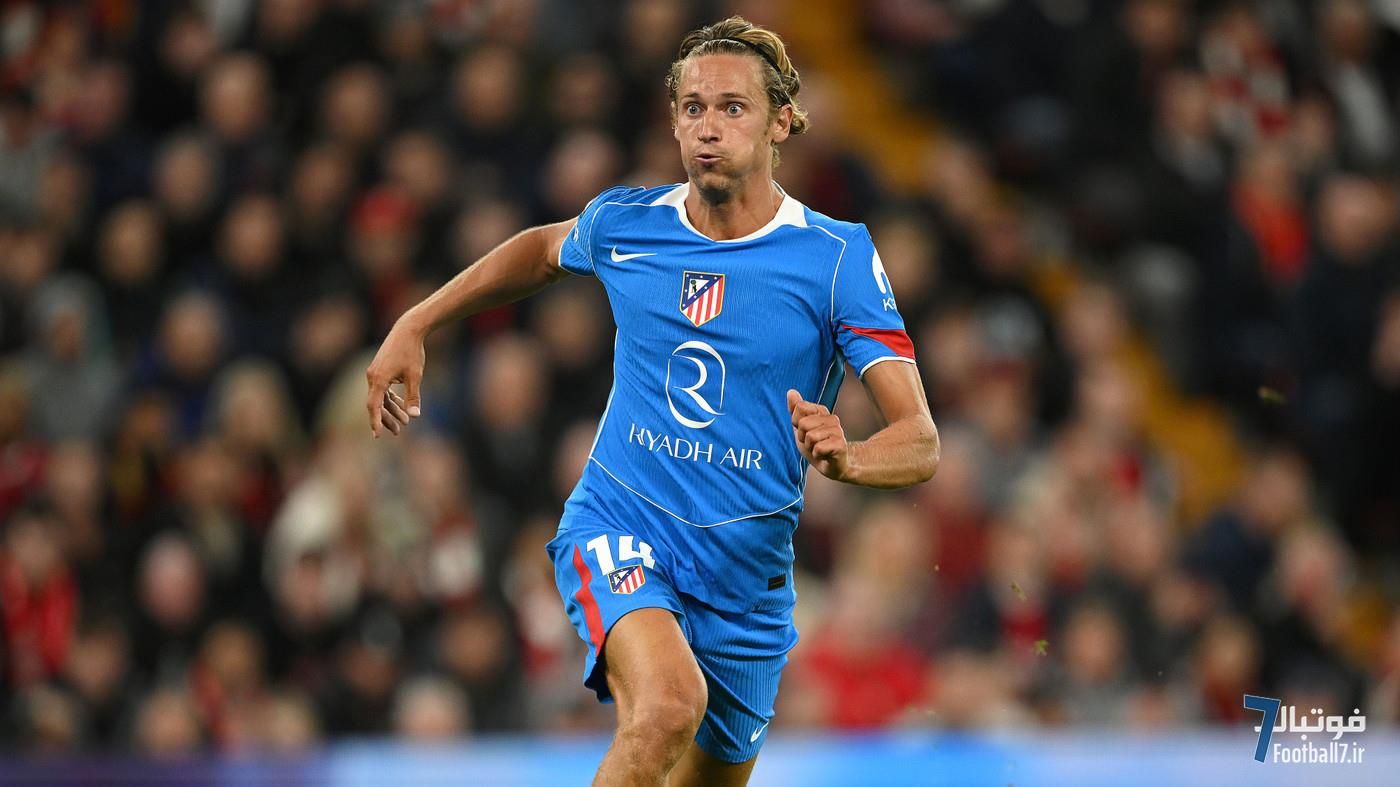 کامبک اتلتیکو بی‌ثمر ماند؛ حسرت مارکوس یورنته پس از گل ویرژیل فن دایک به لیورپول در لیگ قهرمانان