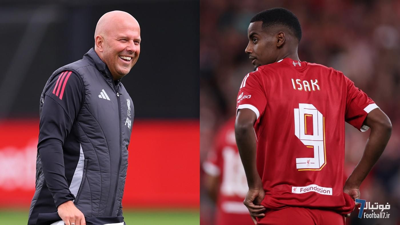 شگفتی آرنه اسلوت از آمادگی زودهنگام الکساندر ایساک در اولین بازی برای لیورپول