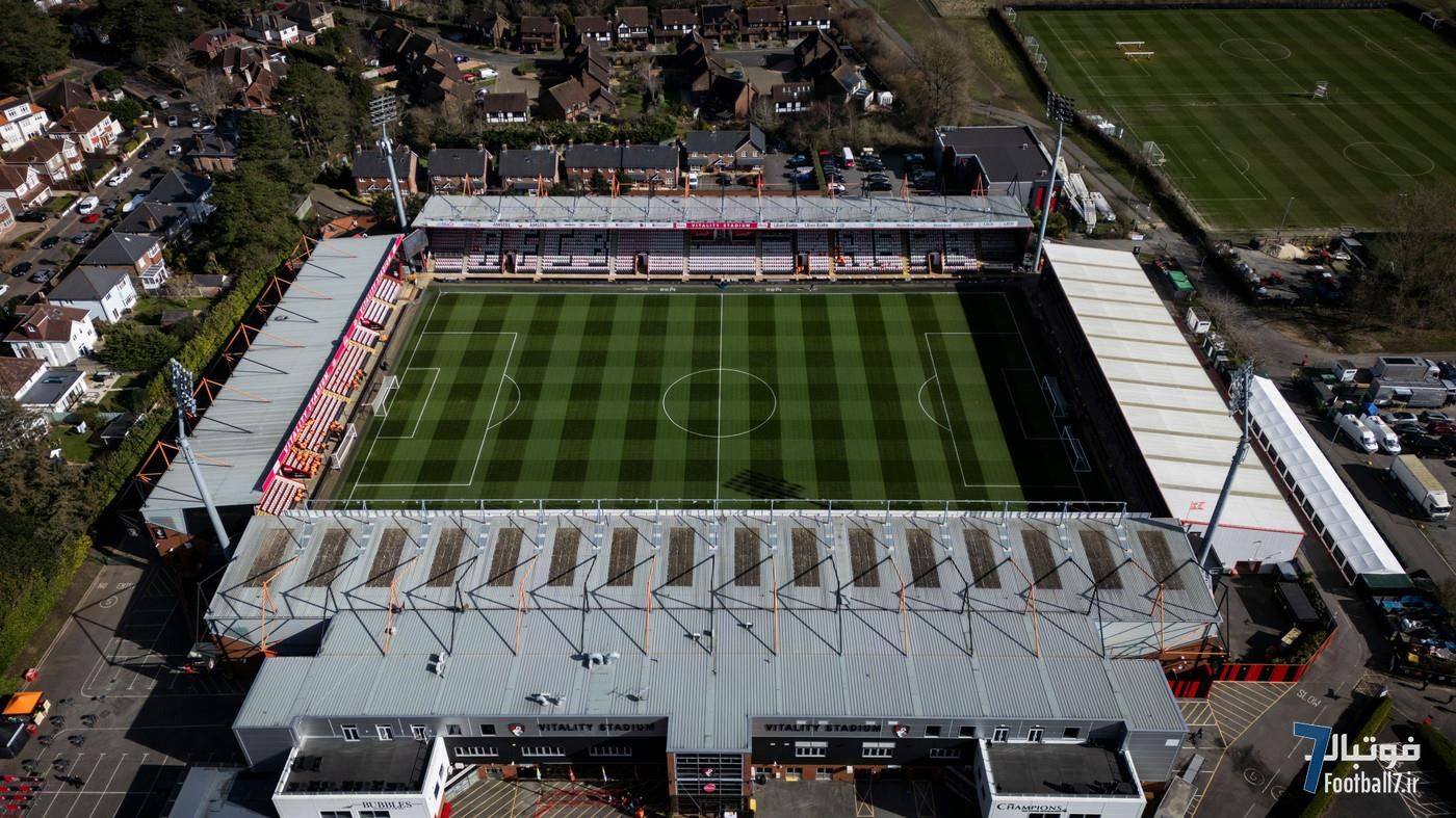 انقلاب در وایتالیتی: پروژه عظیم بورنموث برای دو برابر کردن ظرفیت استادیوم آغاز می‌شود