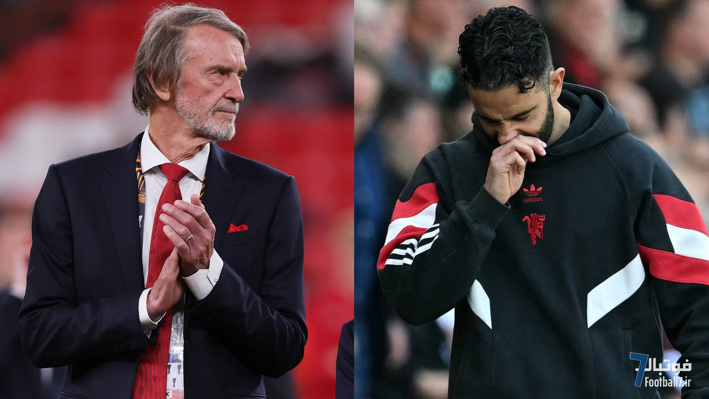 بحران در منچستر یونایتد: رتکلیف برای گفت‌وگوی سرنوشت‌ساز با آموریم به کرینگتون پرواز کرد!