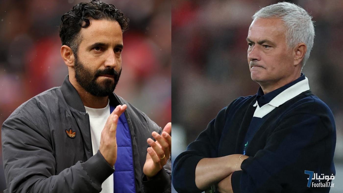 روبن آموریم: منچستریونایتد تنها باشگاه من است؛ واکنش به بازگشت ژوزه مورینیو به بنفیکا