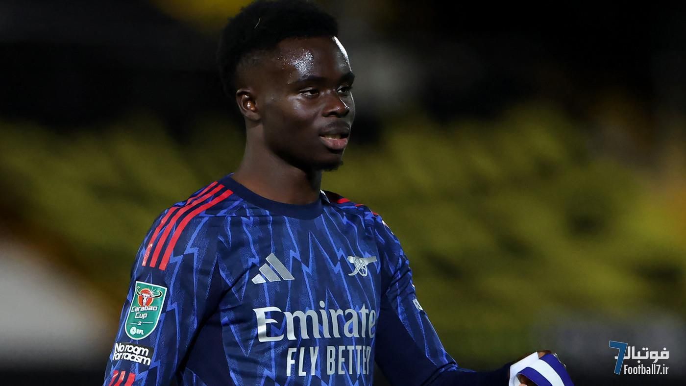 میکل آرتتا نگرانی‌ها درباره مصدومیت بوکایو ساکا را رد کرد: «فقط یک برنامه بود!»