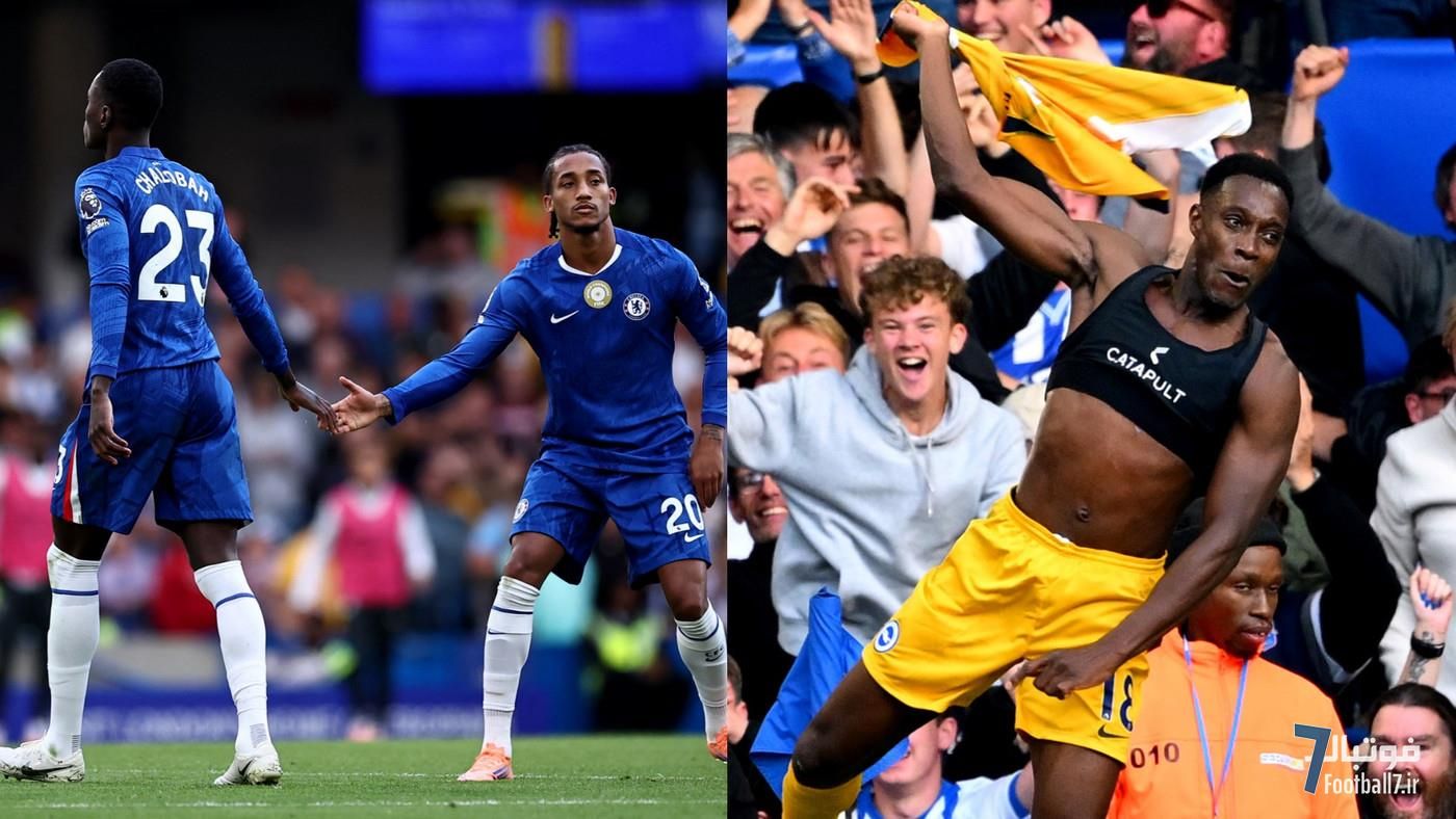 فاجعه اخراج‌ها در چلسی: ترور چالوبا و مالو گوستو، کابوس آبی‌ها مقابل برایتون! | نمرات بازیکنان