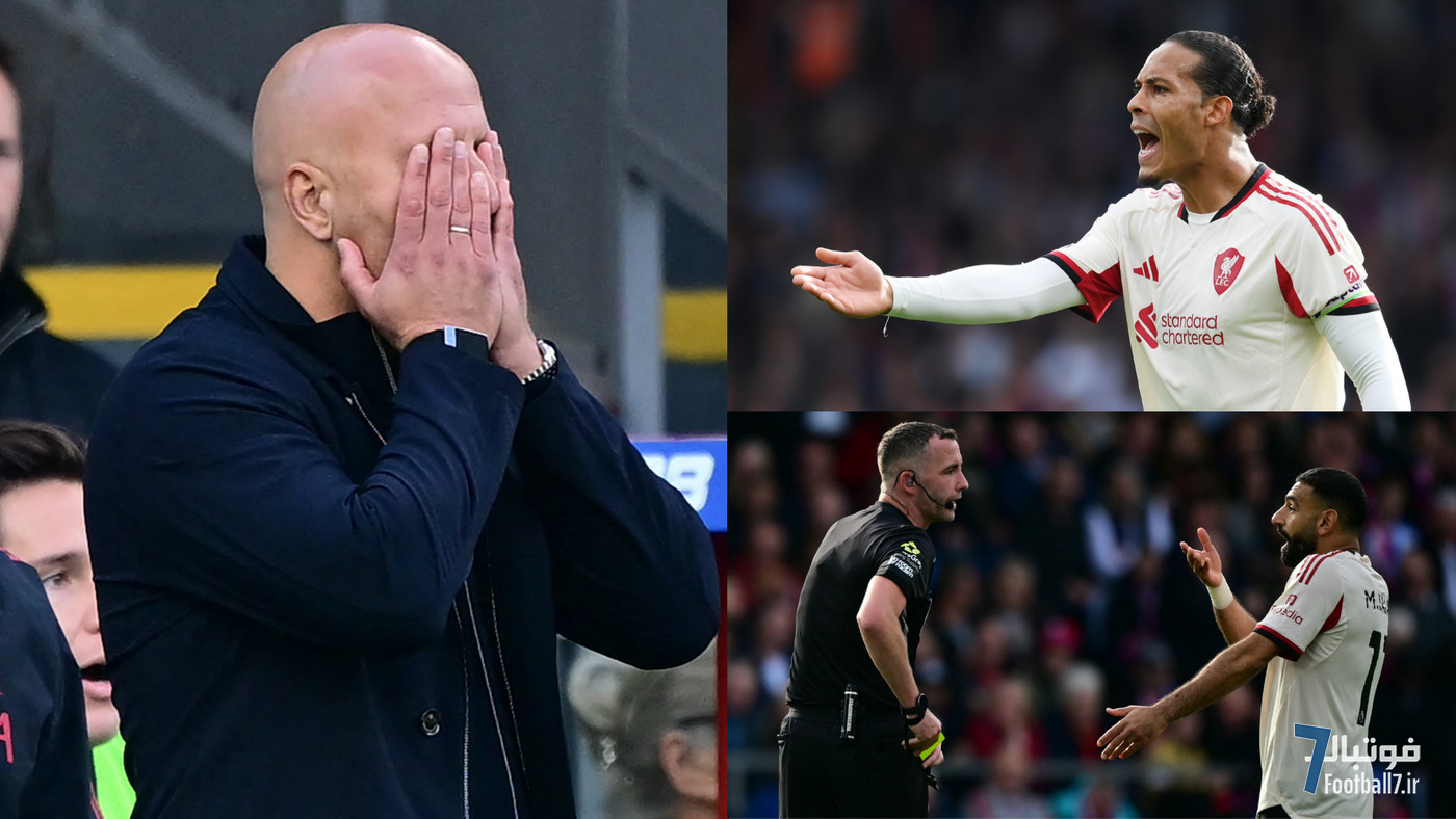 نمرات بازیکنان لیورپول مقابل کریستال پالاس: بالاخره قرمزها شکست خوردند! درخشش آلیسون کافی نبود و ویرتز و کوناته ناامیدکننده ظاهر شدند