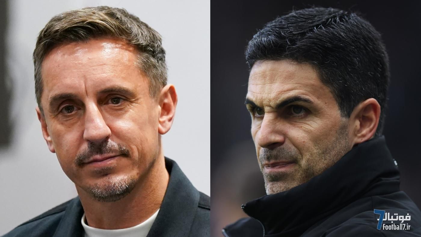 ادعای جنجالی گری نویل: آرسنال بهترین ترکیب لیگ برتر را دارد؛ تحسین میکل آرتتا برای احیای رقابت قهرمانی