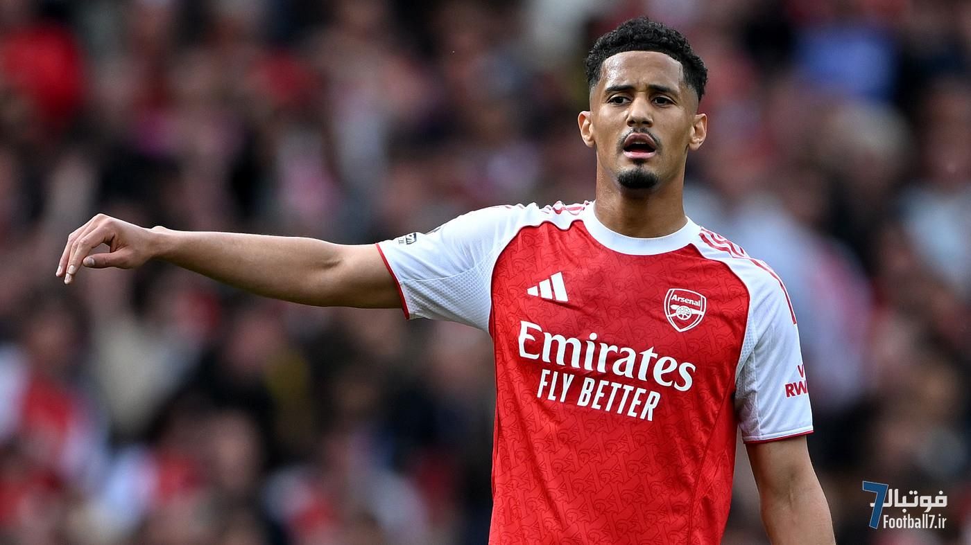 رسمی: ویلیام سالیبا قراردادش را با آرسنال تمدید کرد؛ مدافع ستاره تا ۲۰۳۰ در امارات می‌ماند