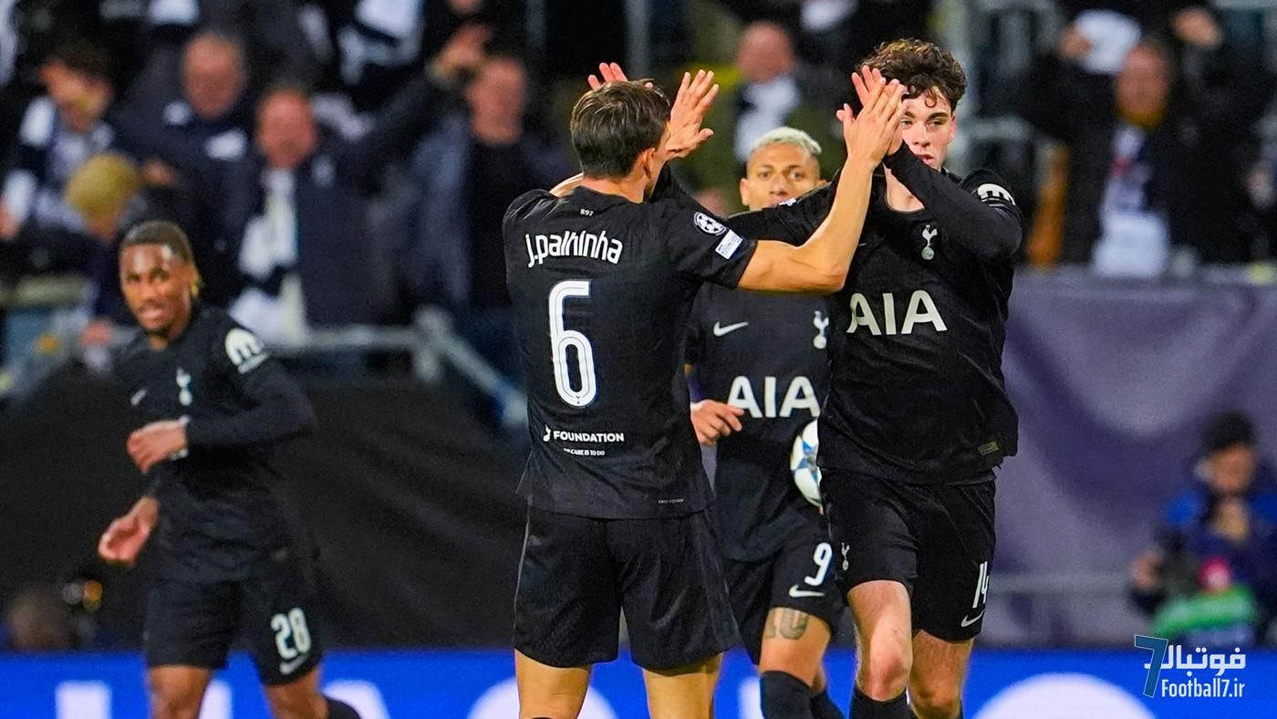 نجات لحظه آخری: تساوی آشفته تاتنهام مقابل بودو/گلیم‌ت و نمرات بازیکنان شاگردان توماس فرانک