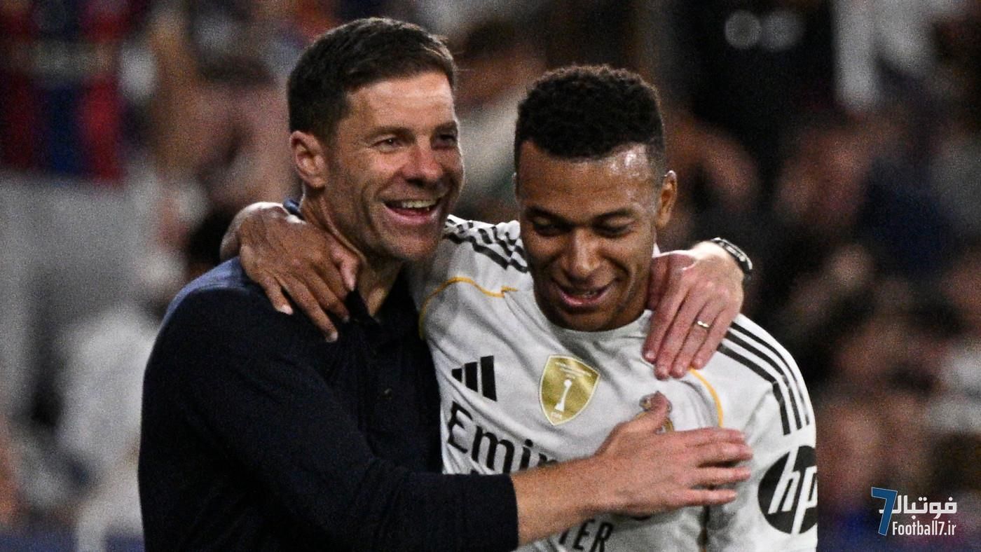 هت‌تریک کیلیان امباپه و پیروزی مقتدرانه رئال مادرید در لیگ قهرمانان؛ ژابی آلونسو: وینیسیوس و گولر باید به او برسند!