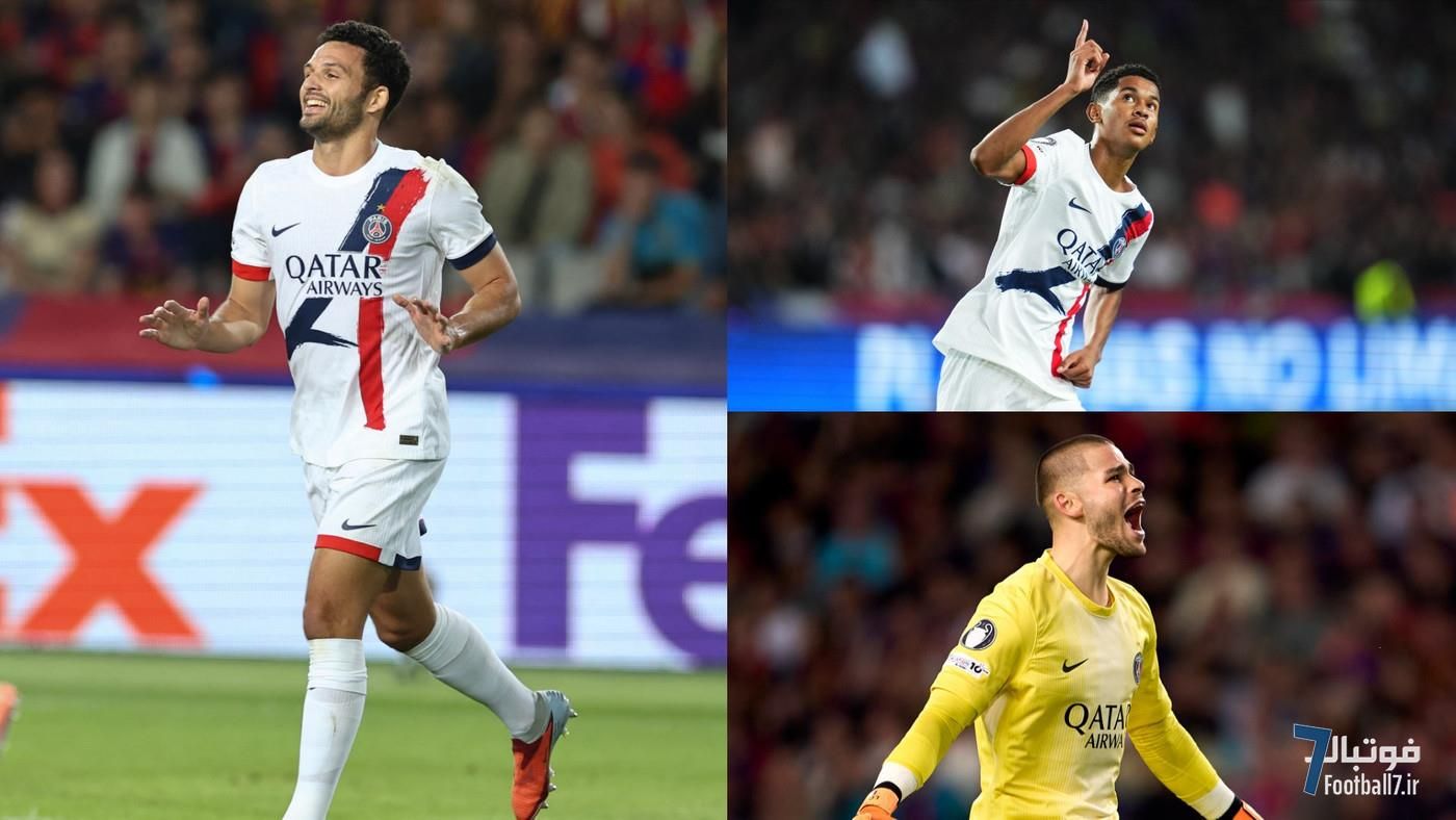 کامبک دراماتیک قهرمان اروپا: پاری سن ژرمن با گل گونسالو راموس بارسلونا را شوکه کرد!