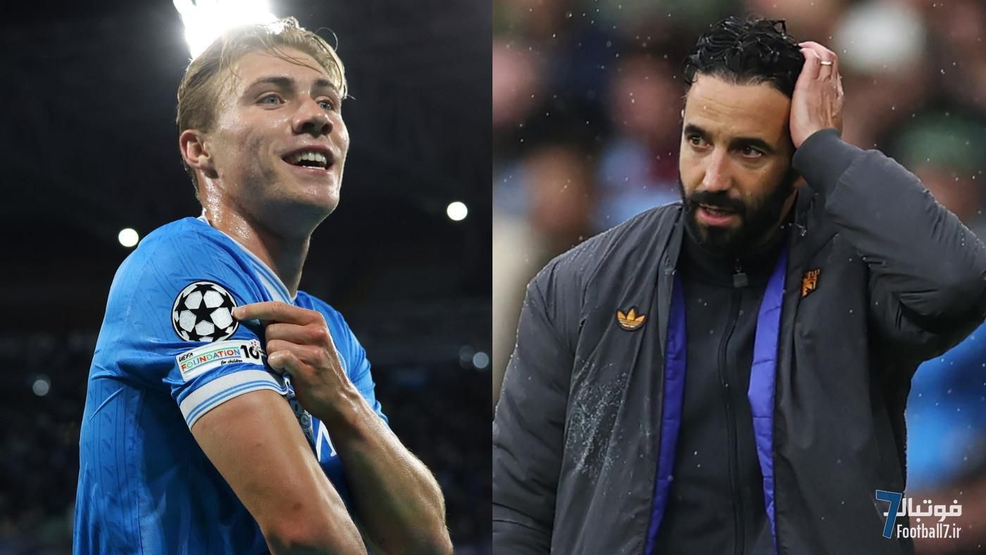 دبل رسموس هویلون در لیگ قهرمانان: پیامی معنادار به منچستر یونایتد!