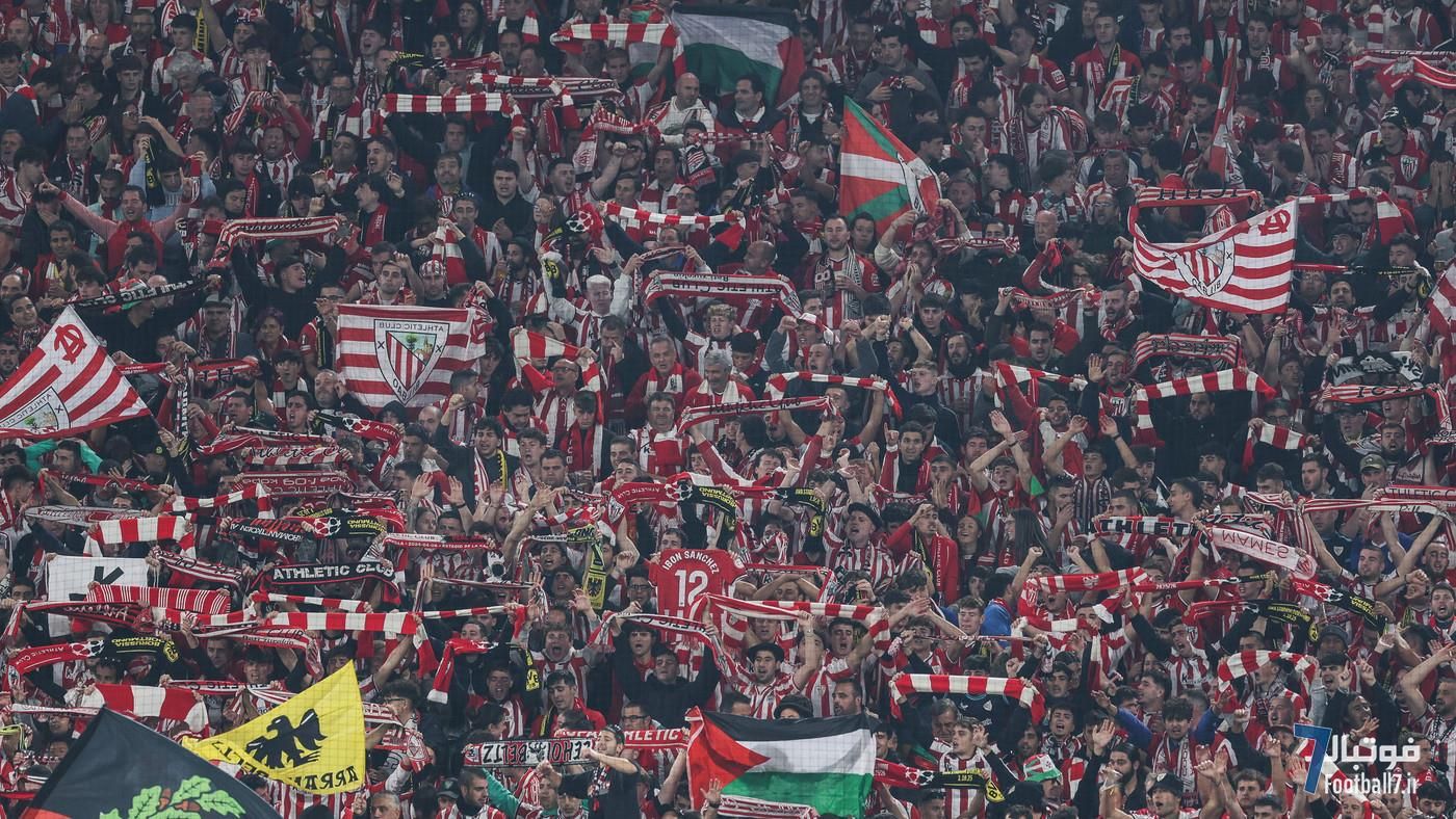 اقدام ویژه اتلتیک بیلبائو در حمایت از فلسطین: پیام «نسل‌کشی را متوقف کنید» در سن مامس