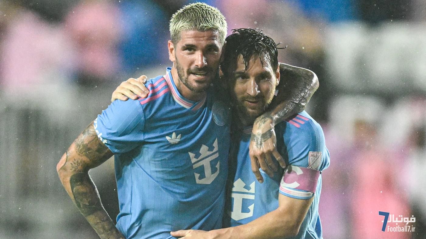 سه پاس گل لیونل مسی؛ اینتر میامی با درخشش فوق‌ستاره آرژانتینی نیوانگلند روولوشن را در MLS درهم کوبید