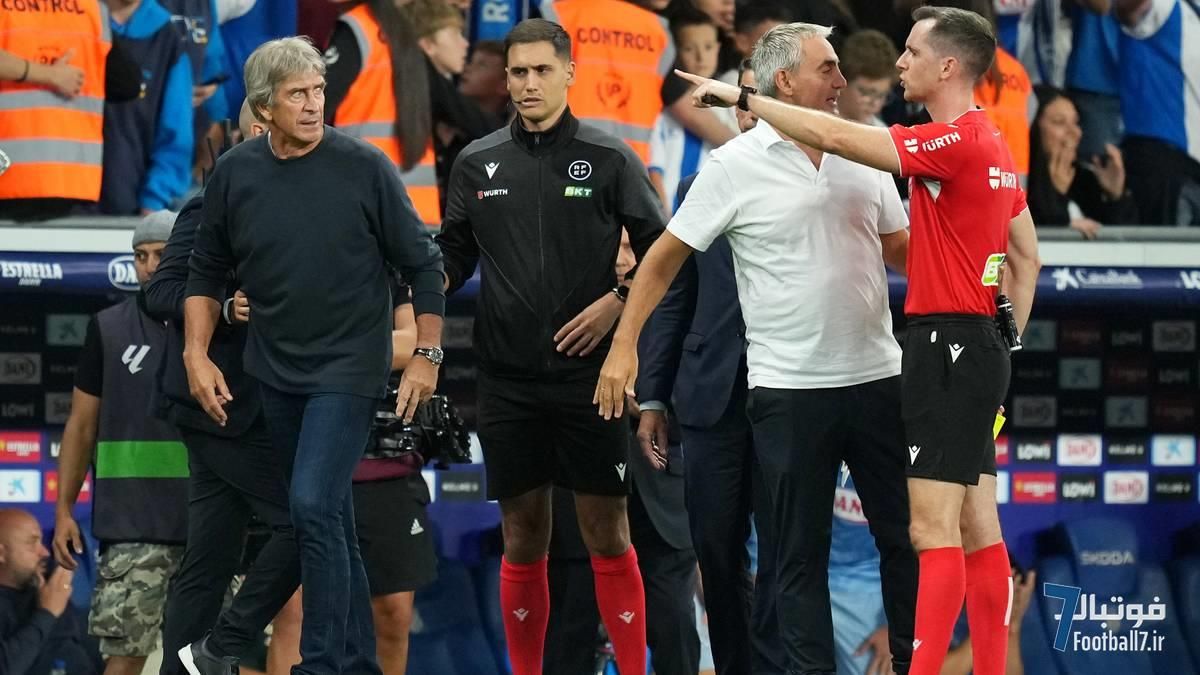 درگیری باورنکردنی خوان کولت، رئیس سابق اسپانیول، در جایگاه VIP پس از شکست مقابل رئال بتیس