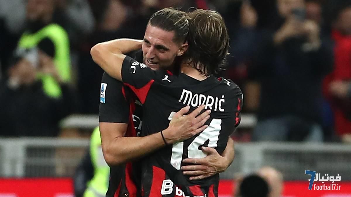 الهام‌بخش واقعی؛ تمجید ویژه آدرین رابیو از لوکا مودریچ 40 ساله در آث میلان