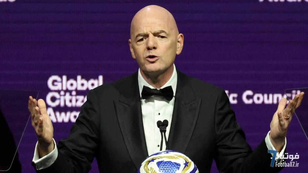 جانی اینفانتینو: تقویم جهانی فوتبال باید تغییر کند؛ جام جهانی ۲۰۳۴ عربستان زمستانی خواهد بود؟