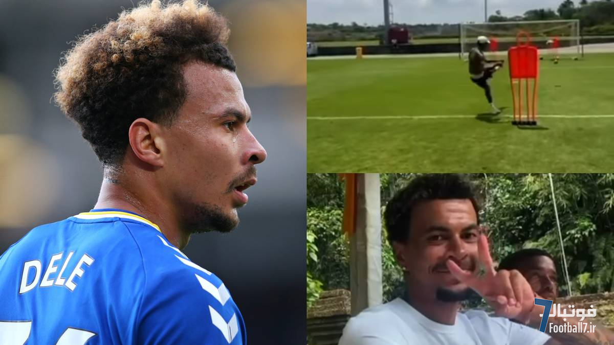 «جهان و هرچه در آن است»؛ دله آلی با روحیه تونی مونتانا در بالی برای بازگشت به فوتبال تمرین می‌کند