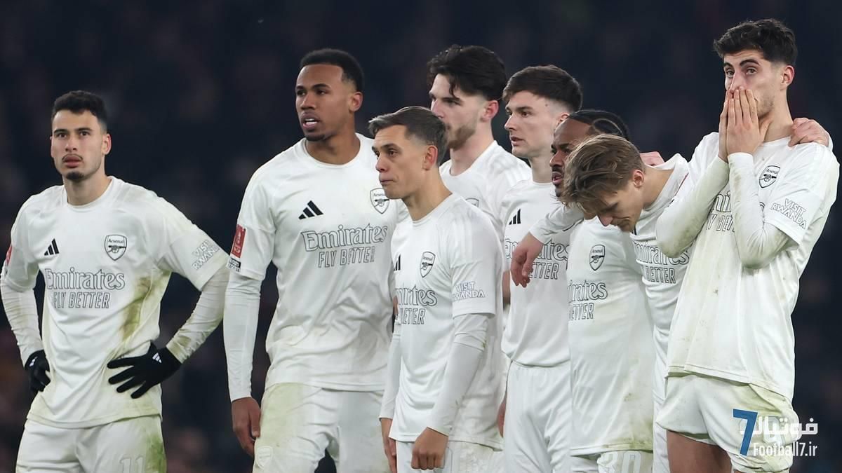 جریمه سنگین اتحادیه فوتبال برای آرسنال؛ پانصد هزار پوند به دلیل تخلف در بازی منچستریونایتد