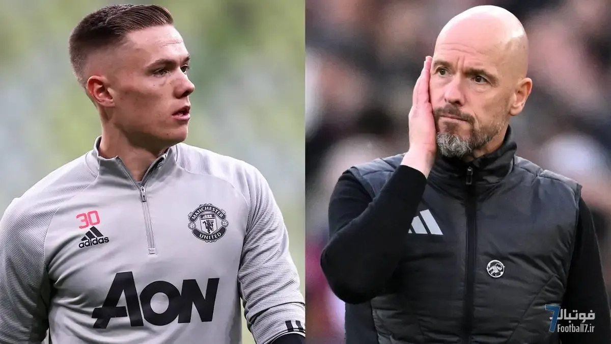 پاسخ کوبنده اریک تن هاخ به ستاره سابق منچستر یونایتد: «حالا باید چه کار کنم؟»؛ افشای برخورد سرد بر سر قرارداد نیتن بیشاپ