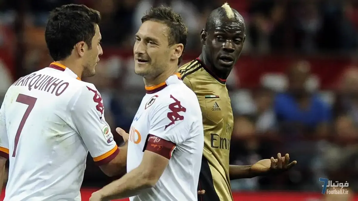 اعتراف شوکه‌کننده فرانچسکو توتی: لگد به ماریو بالوتلی از پیش برنامه‌ریزی شده بود! / اسپالتی برای بازنشستگی اجباری من به رم برگشت