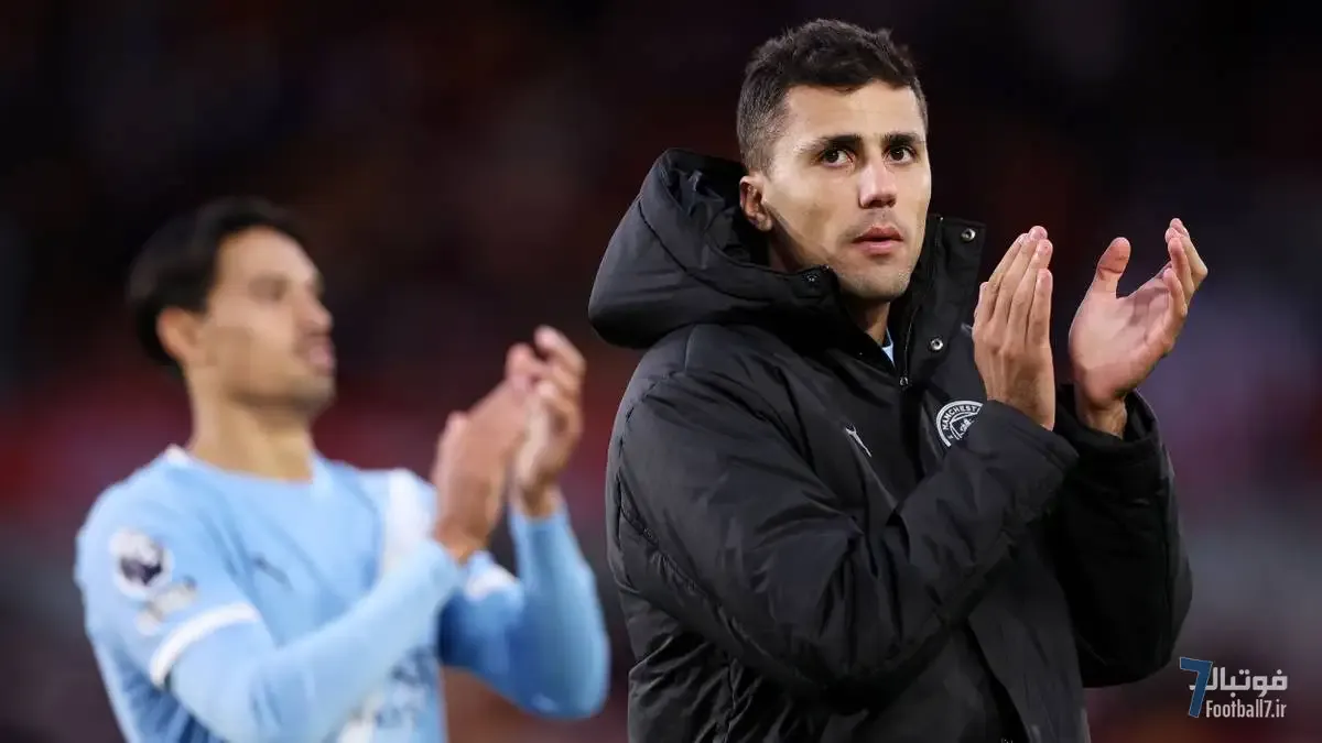 نگرانی شدید پپ گواردیولا بابت مصدومیت رودری؛ هافبک منچسترسیتی به بازی اورتون نمی‌رسد