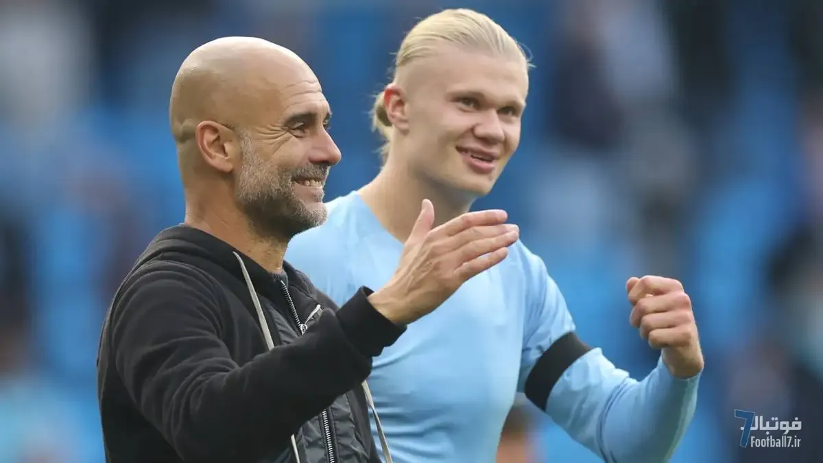 شوخی پپ گواردیولا با ارلینگ هالند پس از دبل مقابل اورتون؛ هشدار جدی به ستاره‌های منچستر سیتی
