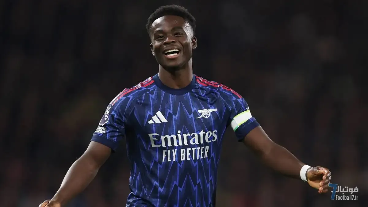 تمجید ویژه جیمی ردنپ از رهبری بوکایو ساکا: او برای آرسنال غیرقابل جایگزین است