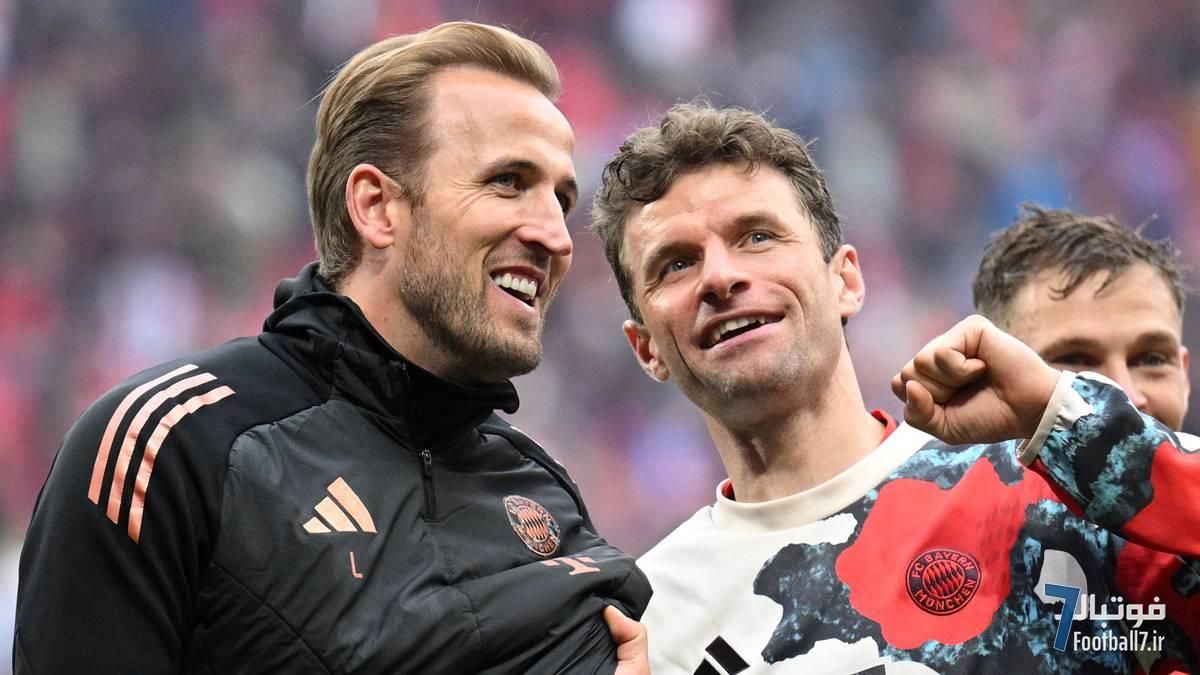 توماس مولر: هری کین فقط یک گلزن نیست؛ او یک رهبر است با کلاسی انفرادی وحشیانه! (بررسی درخشش کین در بایرن مونیخ)