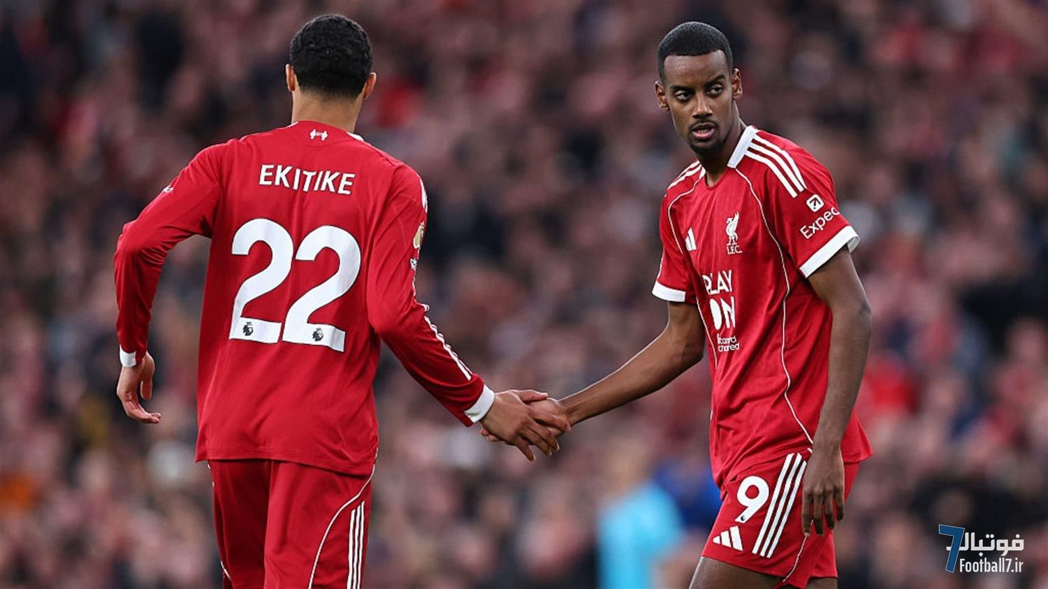 ترکیب احتمالی لیورپول مقابل آینتراخت فرانکفورت: آیا اسلوت به زوج ایساک و اکیتیکه اعتماد می‌کند؟