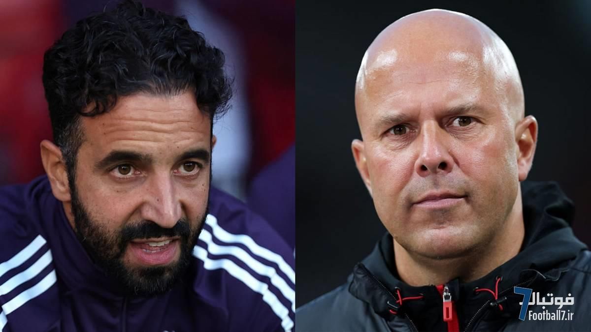 روبن آموریم به آرنه اسلوت تاخت: برایم مهم نیست تاکتیک‌های منچستریونایتد را چه می‌نامید!