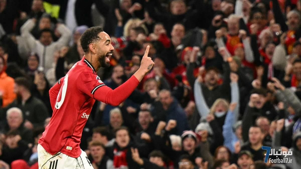 طلسم‌شکنی ماتئوس کونیا؛ پیام شوخ‌آمیز بازیکنان منچستر یونایتد پس از گلزنی به برایتون