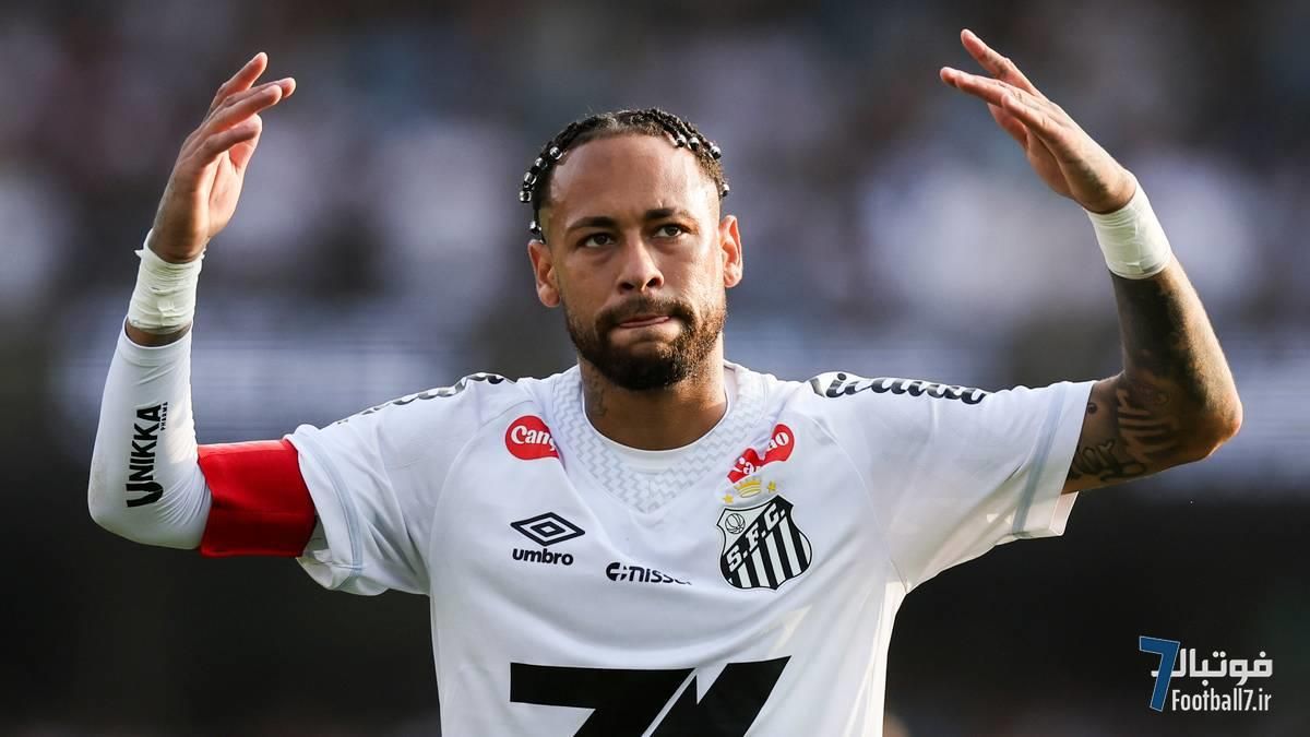 پایان دوران نیمار در سانتوس نزدیک است؟ احتمال پیوستن به مسی و سوارز در اینتر میامی!