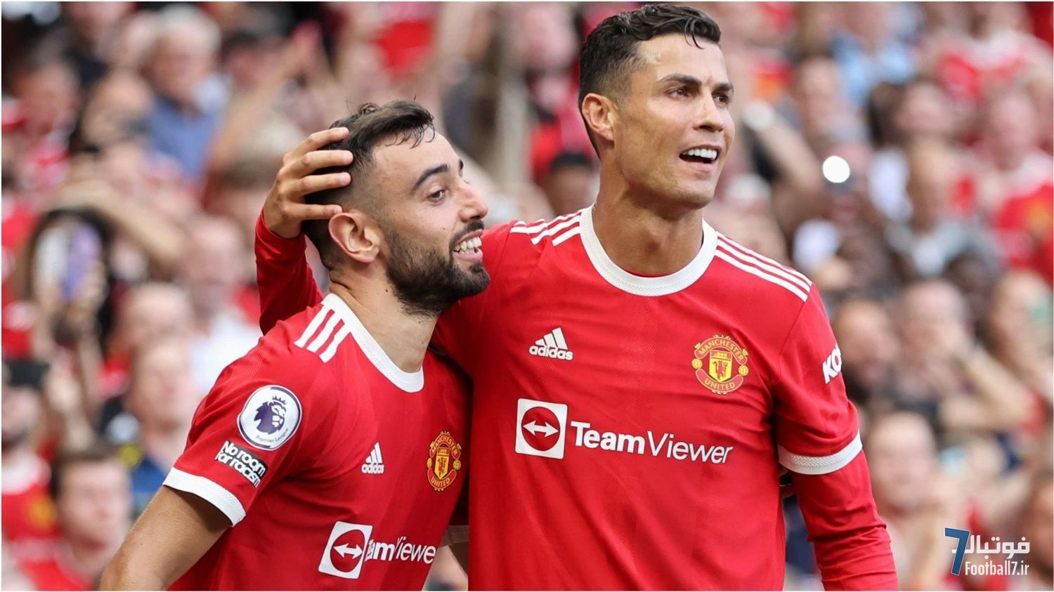 مقایسه برونو فرناندز با کریستیانو رونالدو پس از ۳۰۰ بازی در منچستریونایتد