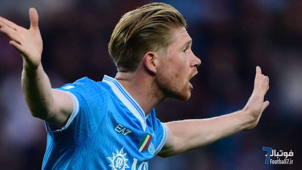 جراحی موفقیت‌آمیز کوین دی‌بروینه؛ ستاره ناپولی تا اوایل ۲۰۲۶ خانه‌نشین شد!