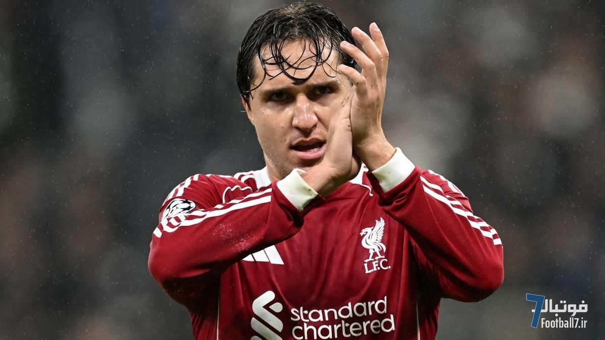 فدریکو کیه‌زا در بحران لیورپول قد علم کرد؛ ستاره ایتالیایی آماده رهبری در دوران تاریک آرنه اسلات