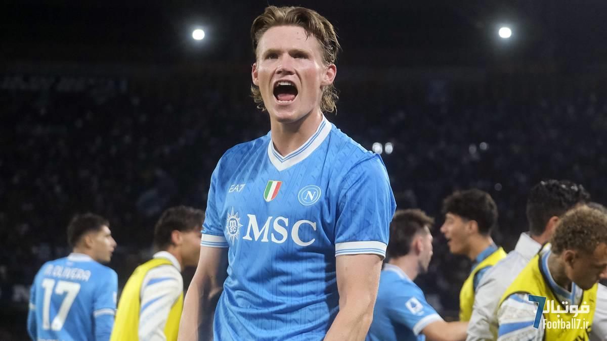 اسکات مک‌تامینی به شایعات بارسلونا و لیگ برتر واکنش نشان داد: «در ناپولی خوشحالم»