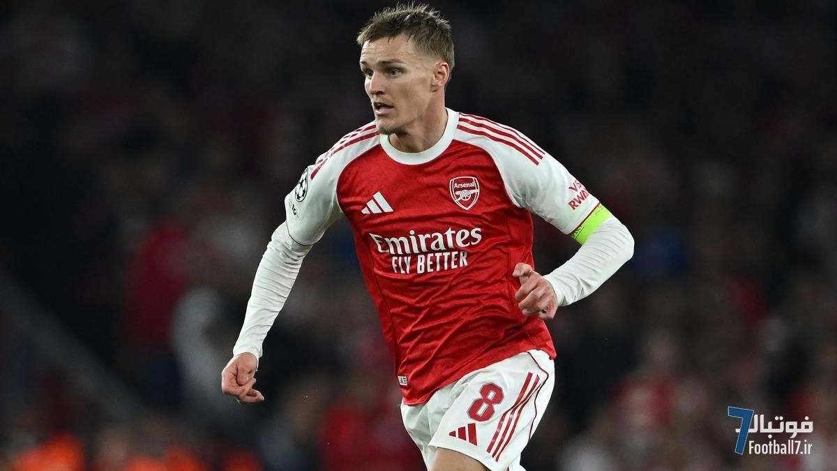 بازگشت قریب‌الوقوع مارتین اودگارد به آرسنال: کاپیتان توپچی‌ها با تکنیک ضدجاذبه آماده دربی شمال لندن می‌شود