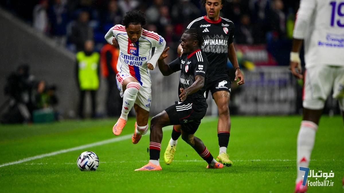 شوک به لیگ 1 فرانسه: محرومیت ۴ جلسه‌ای اسماعیل دوکوره و مصدومیت شدید مالیک فوفانا، ستاره لیون