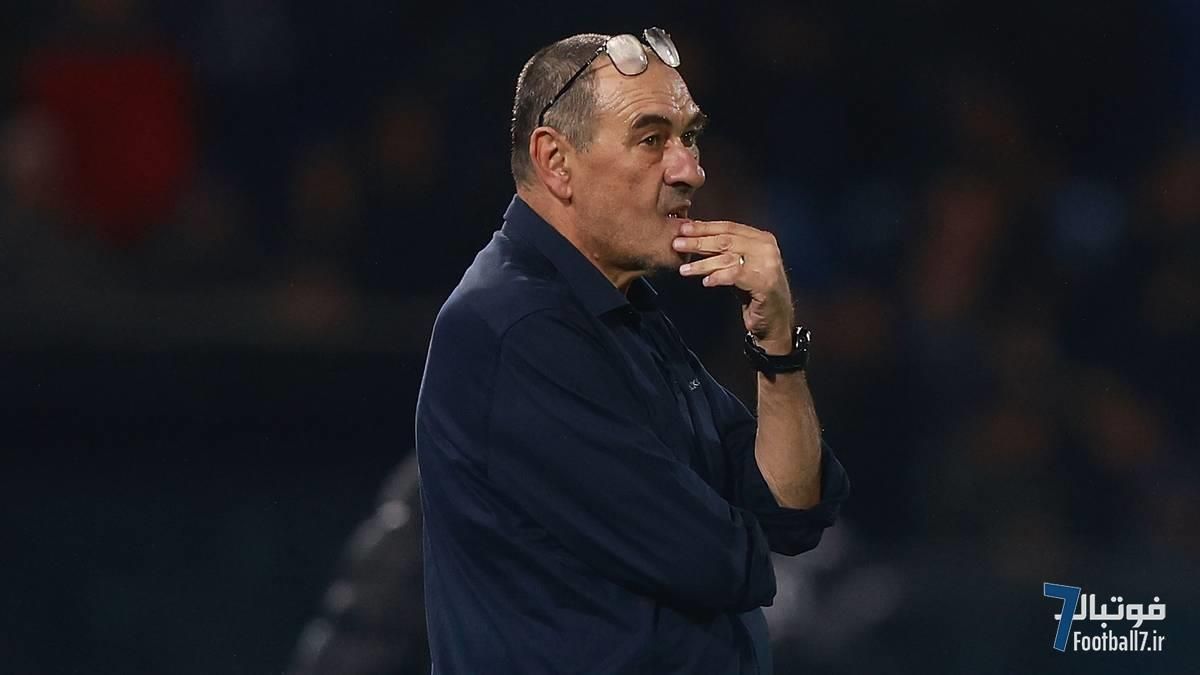 اعتراض شدید مائوریتسیو ساری پس از تساوی لاتزیو: 'با این وضعیت نمی‌توانم فوتبال خودم را بازی کنم!'