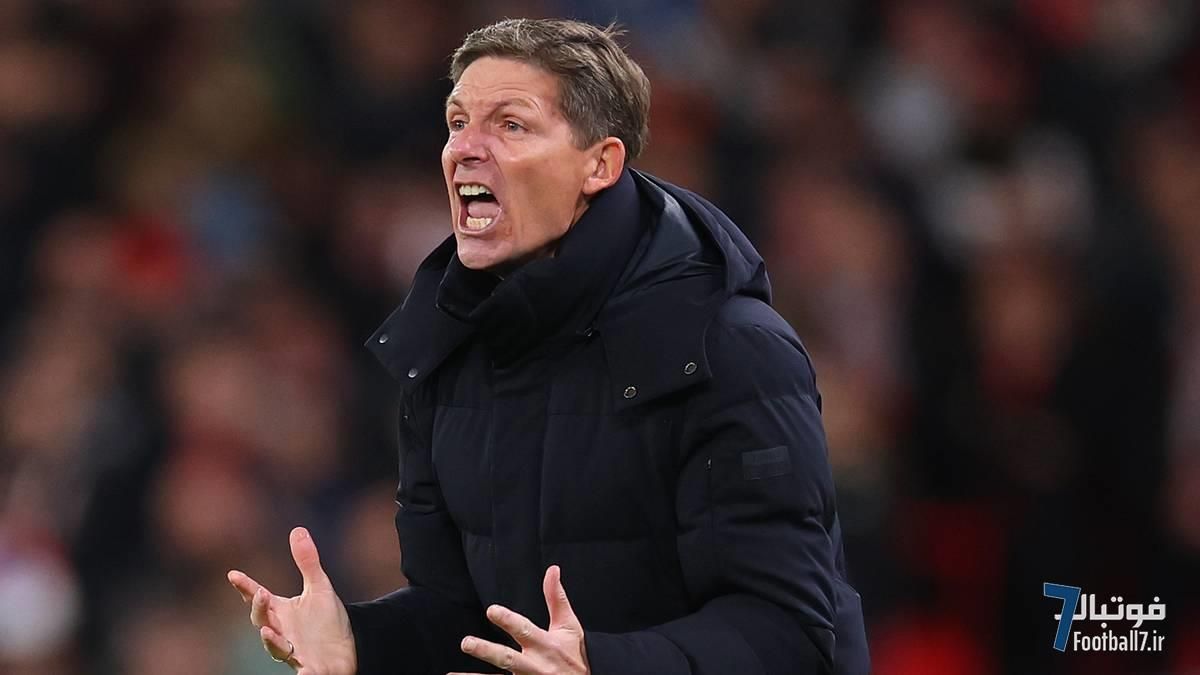 خشم اولیور گلاسنر از اتحادیه فوتبال: برنامه فشرده کریستال پالاس «غیرمسئولانه» است