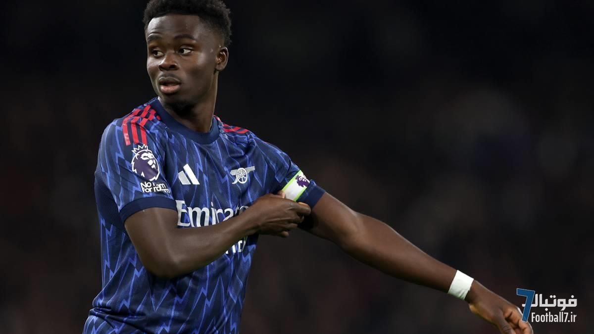 ساکا در آرسنال می‌ماند: قرارداد رکوردشکن و رویاهای قهرمانی