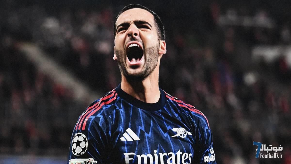 میکل مرینو ستاره آرسنال در لیگ قهرمانان: غیبت گیوکرش حس نشد!