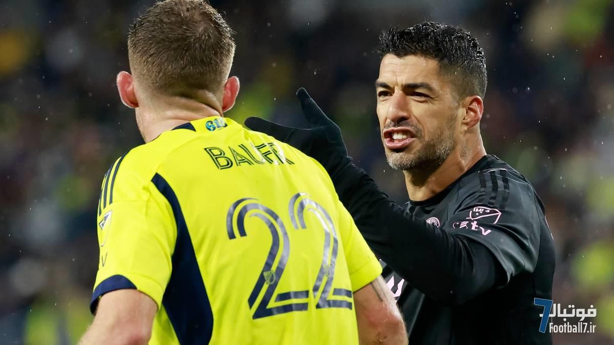 شوک به اینتر میامی: سوارز از بازی حیاتی پلی‌آف MLS محروم شد!