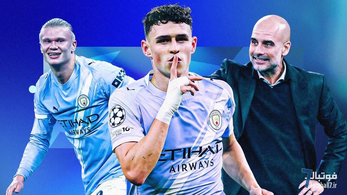 نمرات بازیکنان منچسترسیتی مقابل دورتموند؛ شب درخشان فیل فودن و ارلینگ هالند در لیگ قهرمانان