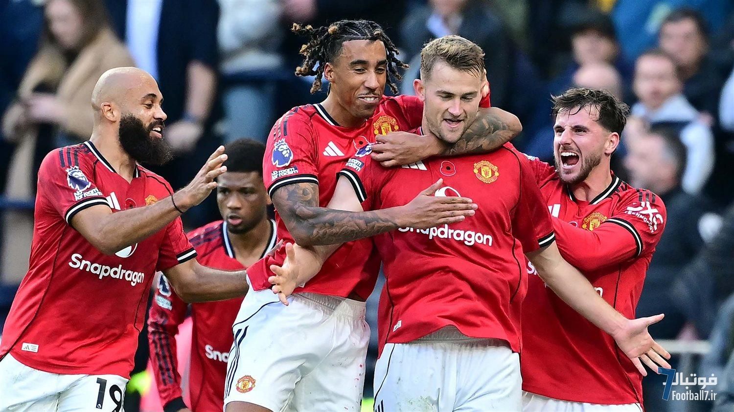 نمرات یونایتد مقابل تاتنهام؛ دِلیخت و جنون ۹۰ دقیقه